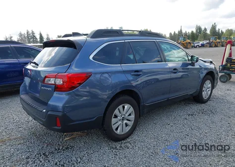 2018 Subaru Outback 2.5I Premium из США, поврежденный, VIN 4S4BSACCXJ3338175